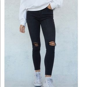 PacSun black high waisted jeggings